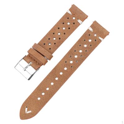 Кожаный ремешок для часов, сменный ремешок, регулируемая металлическая пряжка, наручные часы