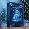Crystal Cats Advent Calendar 2025, 24 Days of Crystal Cats Advent Calendar, Christmas Countdown Calendar with 24 Different 2D Acrylic Cat Ornaments
