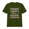 Gangster Wrapper Merry Christmas Rapper Gangsta Sweater Womens T Shirt Black vintage Washed Unisex Versatile Comfortable homme