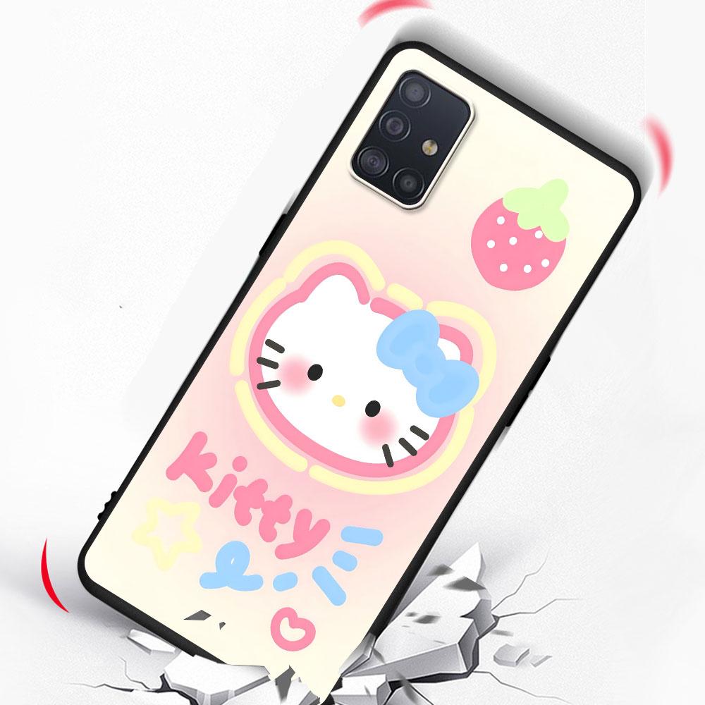 Милый чехол Hello Kitty для Samsung Galaxy A51 A53 A54 A31 A52 A12 A13 A21s A22 A32 A11 A22 A33 A41 A52s A73 A14 Чехол для телефона из ТПУ