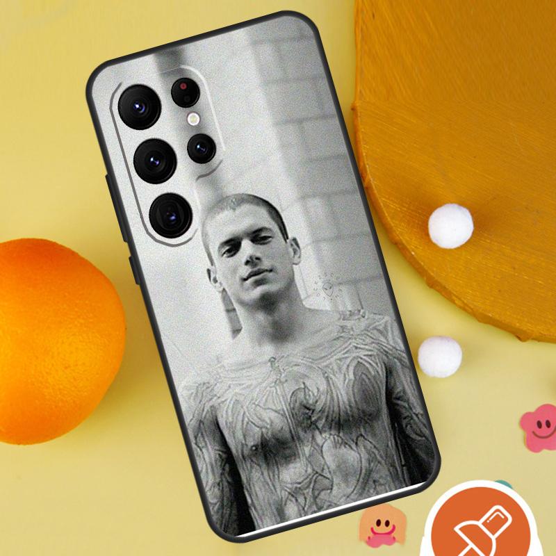Чехол для телефона с изображением сериала Побег из тюрьмы для Samsung Galaxy S25 Ultra S24 S23 S22 Ultra S9 S10 S20 Plus S21 FE Funda Cover