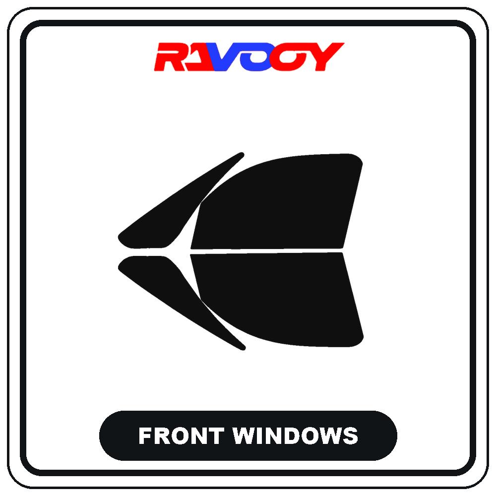 For Citroen C3 Picasso 2008-2012 RAVOOY Pre-Cut Window Tint Film Vehicle-Specific Full Kit Front & Rear Windows Precision-Cut