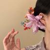 Элегантная заколка для волос Цветок Феи Имитация Цветка Шпилька для Волос Тайская Вилка для Волос Бохо Боковая Заколка Свадебные Аксессуары для Волос Повседневные
