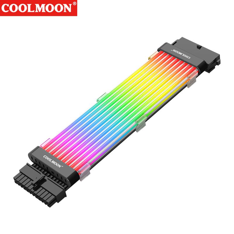 5V ARGB RGB светодиодная лента PSU кабели C200EX C260EX синхронные кабели ПК 3PIN X 2+4PIN PSU RGB удлинители кабеля для разъема материнской платы