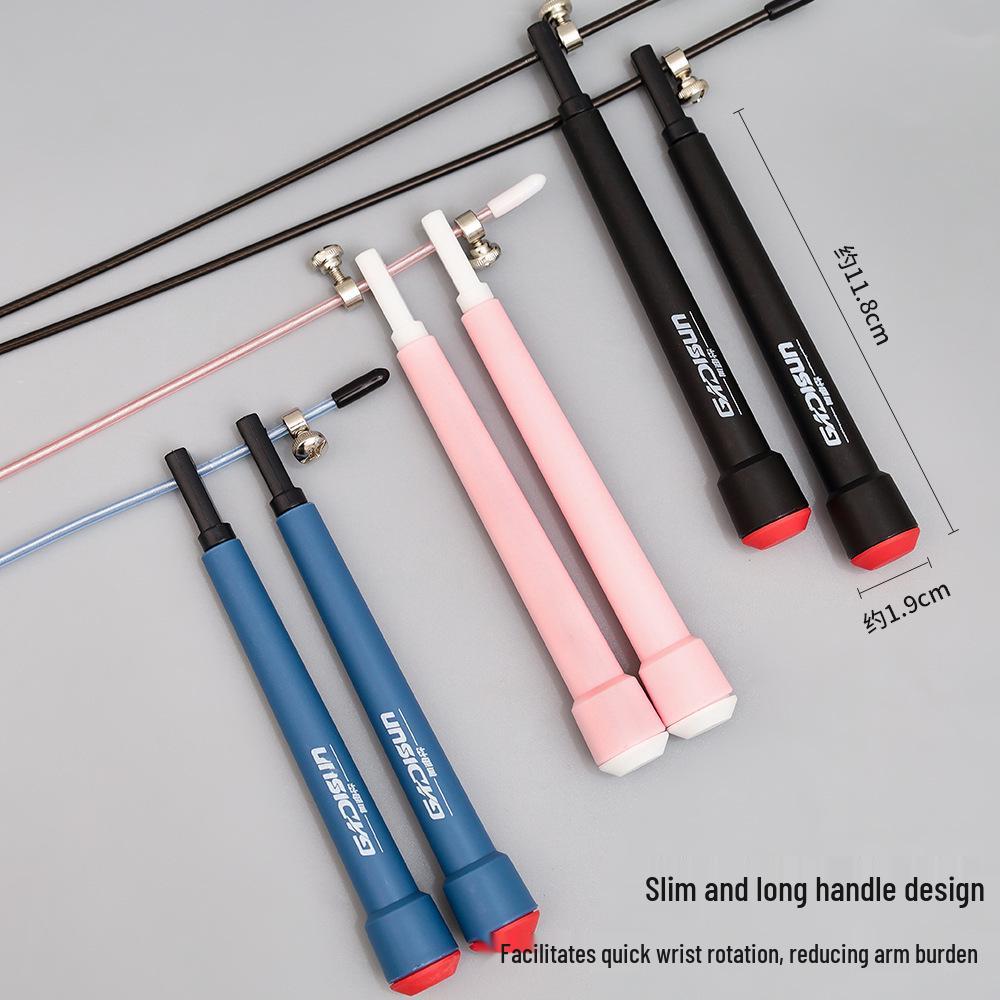 High-Speed Steel Jump Rope for Students & Adults - Ideal for Competitions, Fitness, and Weight Loss