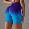 Nessaj Бесшовные спортивные шорты с градиентом, шорты для йоги с высокой талией, леггинсы, женские колготки для йоги с подъемом бедер