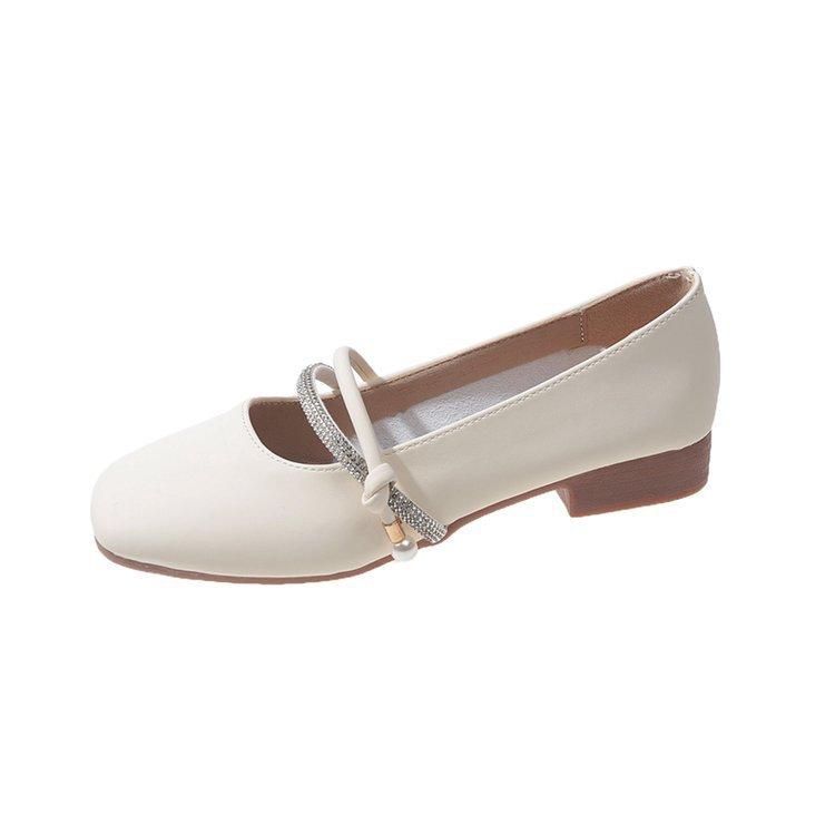 Туфли на низком каблуке Модные и удобные женские летние туфли Мэри Джейн Нежные туфли Туфли Бабушкины туфли