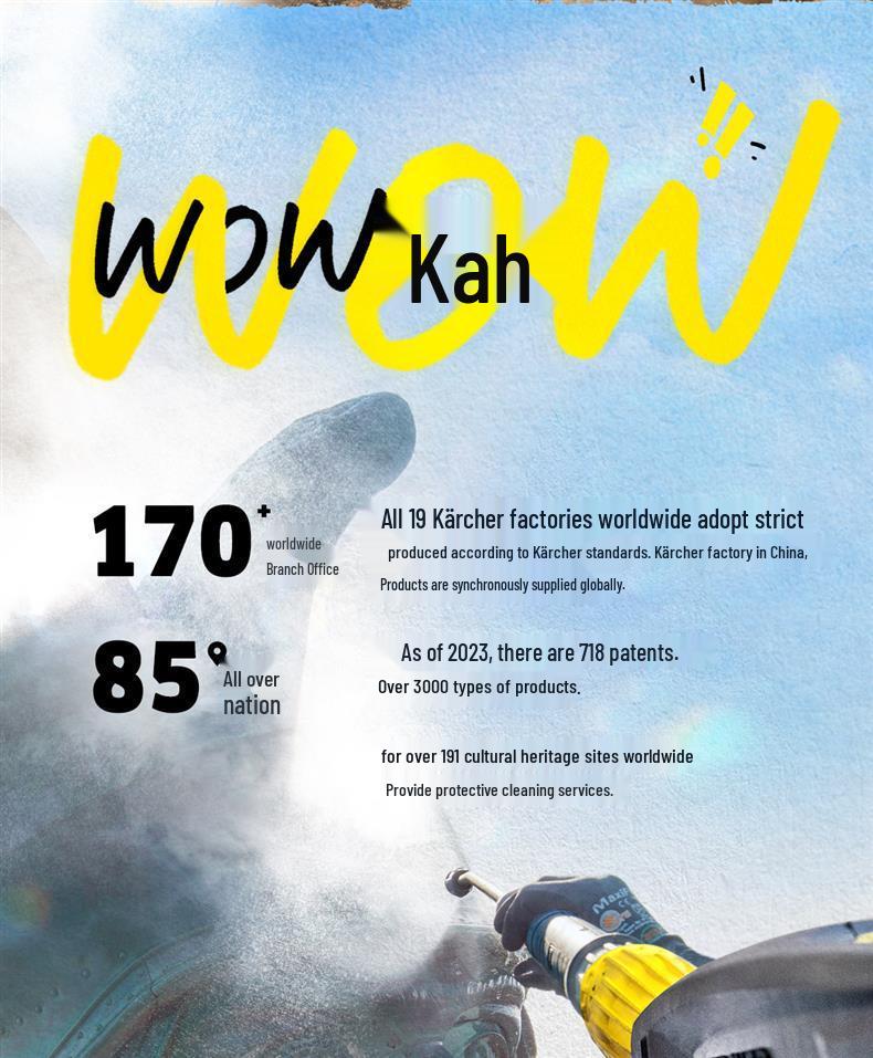 Karcher Портативная мойка высокого давления для автомобиля и инструмент для очистки сада