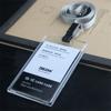 Work Identity ID Card Holder Adjustable Name Card Cover Business Card Holder  Women Men