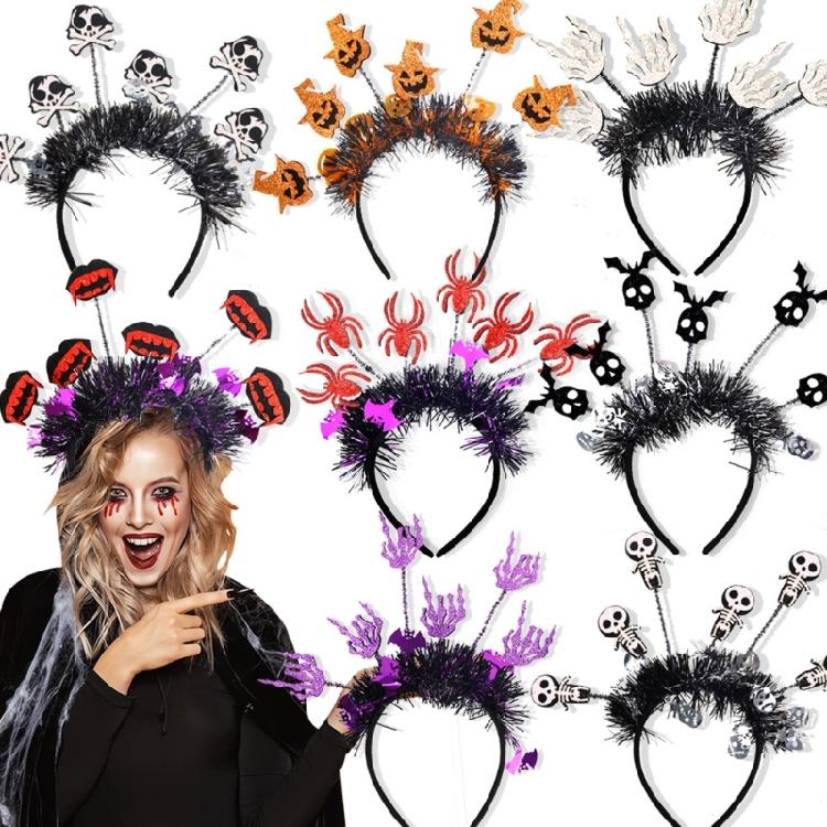Multifunctional Stylish Hair Band Washing Face Headdress Comfortable Hair Rings for Halloween Celebrations and Seasonal