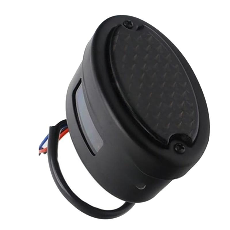 A16P-Motorcycle Retro LED 12V Brake Tail Light Chopper Bobber Tail Light Cat Eye Rear Lamp For Brake Light