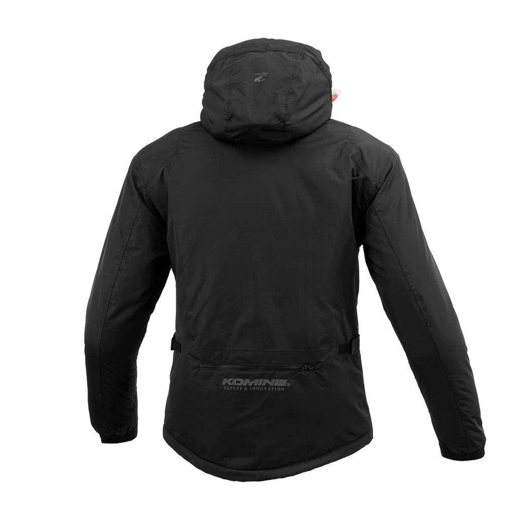 KOMINE Защитная зимняя парка для мотоциклов Neo Black XL JK-5892