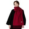 JIUMU Women's Pure Wool Winter Scarf and Shawl