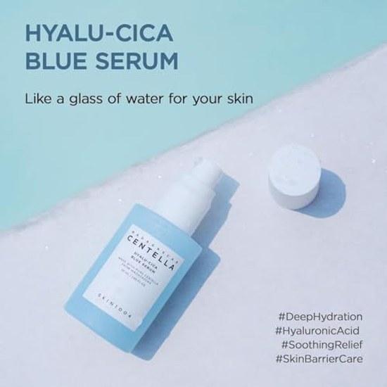 SKIN1004 Hyalu-Cica Blue Serum 50 мл / УвлажняющееУспокаивающееКрасота