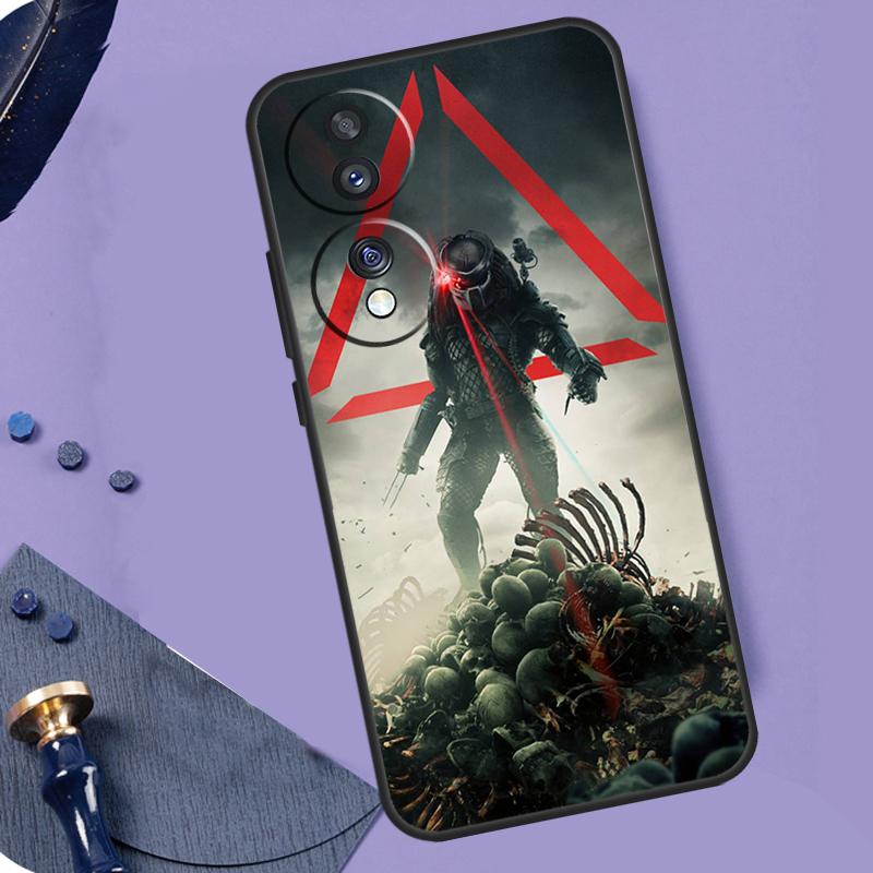 Чехол для телефона Инопланетянин Хищник для Honor 90 Lite 70 50 Magic 5 6 Pro X6 X7 X8 X9 X6a X7a X8a X9a X9b X8b