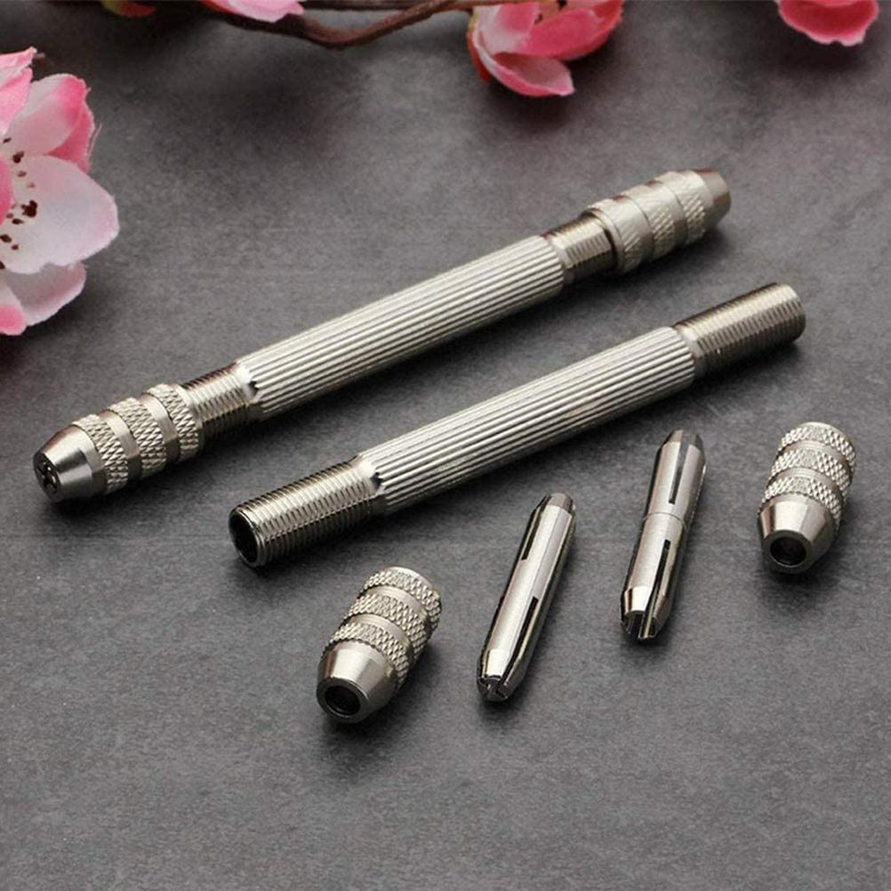 Fancy Jewel Braided Pinvise Braid Pin Vise for Jewelry Double Ended Pin Vise Twist and Braid Wire Tool for Jewelry
