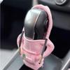 AEA1 1pcs Hooded Sweatshirt Car Gear Shift Knob Cover Gear Stick Protector For Skoda Fabia Superb Kodiaq Scala Karoq Kamiq VRS Yeti