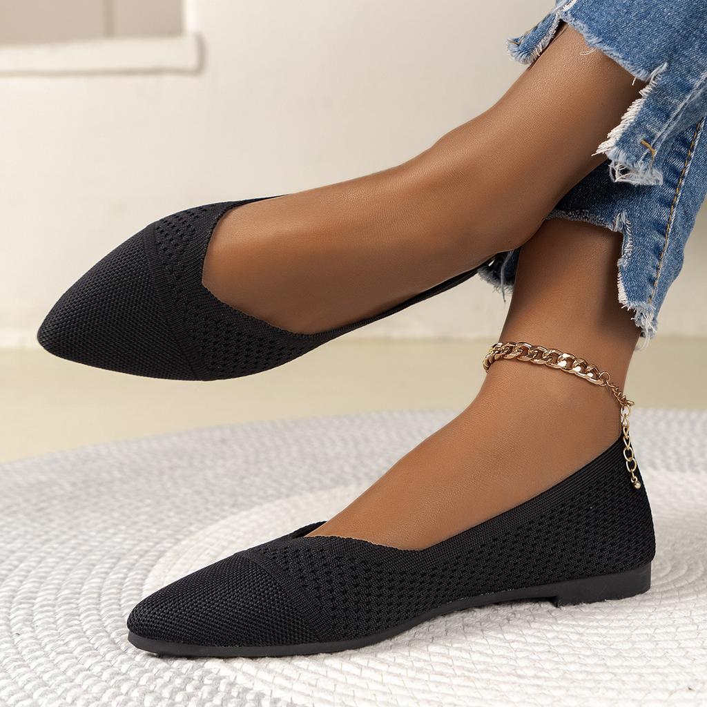 Однотонные повседневные туфли с летающим плетением, новинка 2024 года, новинка 2024 года, обувь Lefu на плоской подошве с плоской подошвой и мягкой подошвой, туфли Lefu на плоской подошве с дышащей сеткой