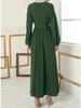 Batwing Sleeve Abaya: 2021 Middle Eastern Women's Long Dress