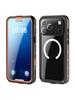 Водонепроницаемый магнитный чехол IP68 для iPhone 17 16e 16 15 13 Pro Max, 16 15 Plus, пылезащитный чехол, 360-градусная полная защита