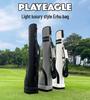 PLAYEAGLE Компактная водонепроницаемая сумка для клюшек для гольфа и эрху в стиле легкой роскоши