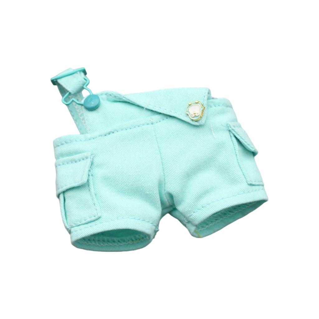 Модные кукольные комбинезоны для легкого наряжания куклы, брюки на подтяжках для фигурки куклы Лабубу, выставочная одежда