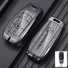 CSA1 Car Key Case Cover For Mercedes Benz E C G M R S Class W204 W212 W176 GLC CLA GLA AMG Protector Keychain Shell Accessories
