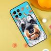 Милые собаки Шнауцер Чехол Для Samsung Galaxy M15 M35 M55 M11 M14 M34 M54 M31 M13 M53 M51 M12 M32 M52 M16 M36 M56