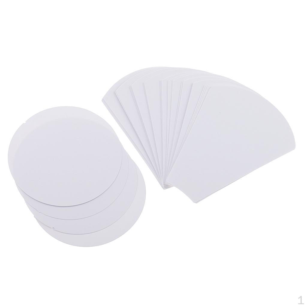 Бумажные шаблоны для квилтинга в форме цветка, 100 шт. Шаблон для лоскутного шитья для рукоделия - 71 мм