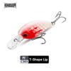 Kingdom Рыболовные приманки Fat Boy Плавающие воблеры U/T типа Lip Deep Diver Bait Lure Жесткие приманки Профессиональный воблер