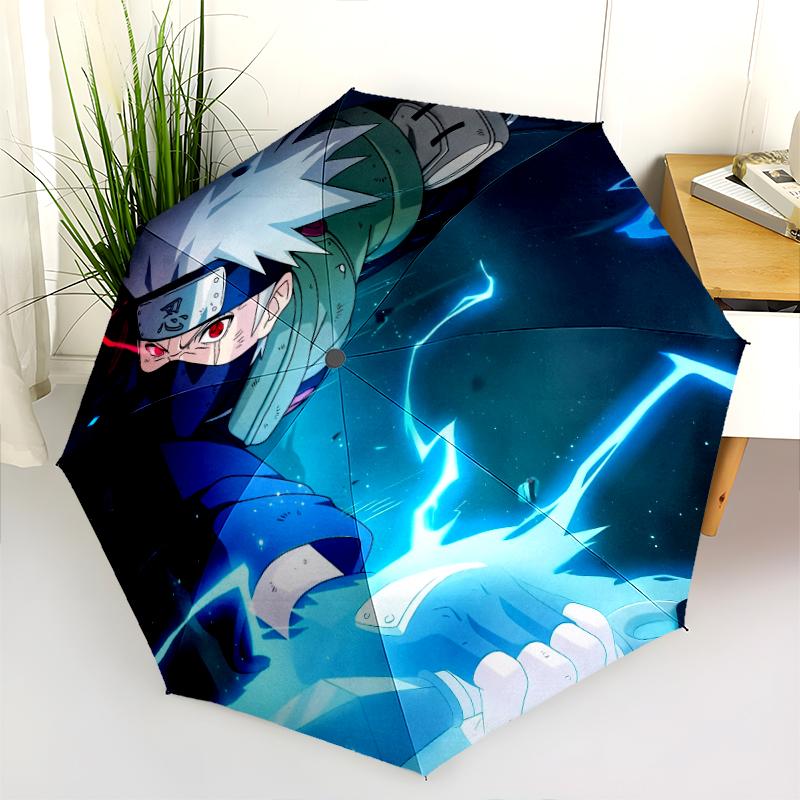Hatake Kakashi Anime Illustration Umbrella, Naruto Fan Kakashi Umbrella, Ideal Gift.chl