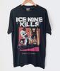 Винтажная футболка Ice Nine Kills Cut In Half к Хэллоуину 2025 HH04045 Унисекс