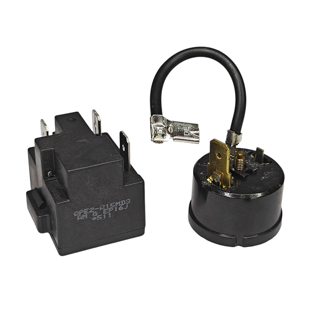 For Midea Refrigerator Freezer Compressor PTC Starter QPE2-A15MD3 Overload Thermal Capacitor Protection Relay Accessories