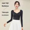 Original Hyaluronic Acid Seamless Thermal Outerwear with Chest Pads - Long-Sleeved Base Layer for Autumn and Winter