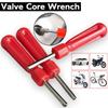 Portable Tire Valve Core Remover Installer Tool Removal Tool Car Bike Bicycle Motorcycle Tire Repair Tools Wrench Screwdriver