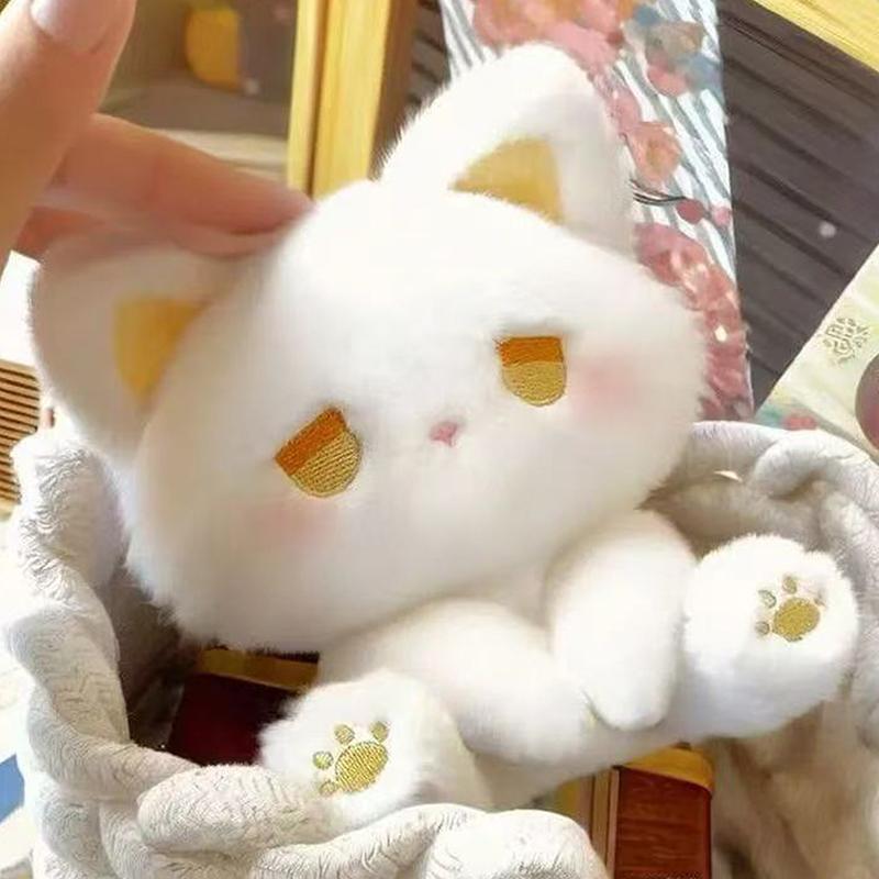 1Pcs Soft Animal Plush Doll 15Cm Cute Emo Bear Toy Dumb Plush Toy Cat Doll Cloth Doll Toys For Kids Gift Birthday Christmas Gift