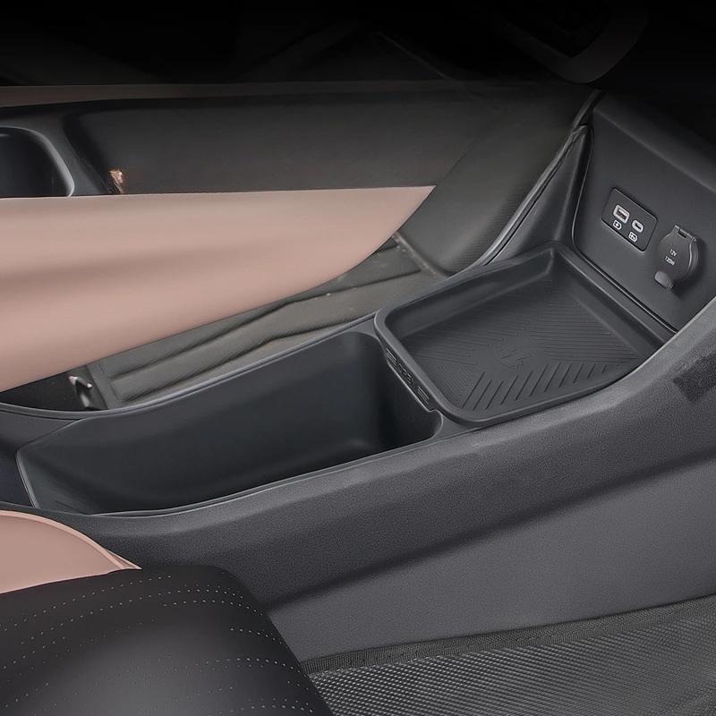 Для BYD Seagull Бокс для хранения центральной консоли Подлокотник Двойное хранение Бокс для хранения Силиконовые принадлежности для интерьера Автомобильные аксессуары Инструменты