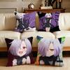 The Shy Hero And The Assassin Princesses Cushion Cover Cushion Cover Set 4Pcs 45X45 40X40 Pillowcase Decorative Sofa Home Decor
