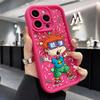 Мультяшный чехол для телефона R-Rugrat Чакки для iPhone 17 Air 16 e 15 14 13 12 11 Pro Max Plus Mini SE 2020 2022 Мягкая задняя крышка из ТПУ