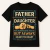 Father Daughter Shirt Dad Daughter Fist Bump Funny Family Love Tee