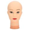 Hat Wig Display Mannequin Head Model Makeup Training Practice Bald Mannequin Head (Pink Base)with