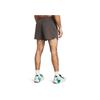 Under Armour Project Rock Solid Color Casual Mid Waist Sports Shorts Men Shorts Fresh-Terracotta Medium-Gray 1383214-176