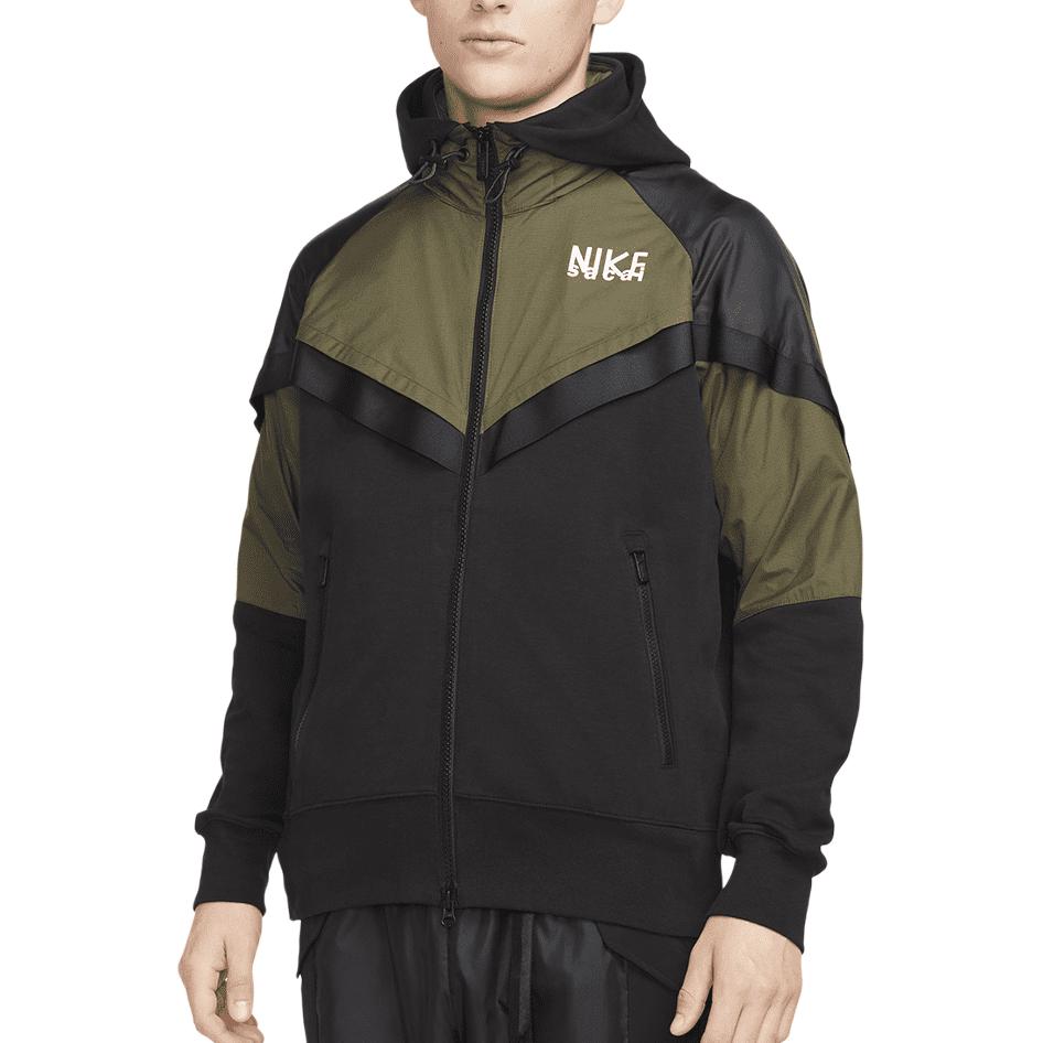 Nike X Sacai Full Zip Hoodie DQ9030-325