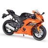 1/12 Scale Welly 2020 YAMAHA YZF-R6 Alloy Motorcycle Model Diecasts Metal Toy Vehicles Motorcycle Model High Simulation Collection Childrens Gifts