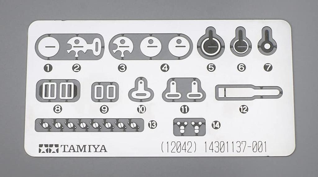 Tamiya Big Scale Martini Brabham BT44B 1975 Plastic Model with Parts 12042 1/12 No.42 Photo-Etched