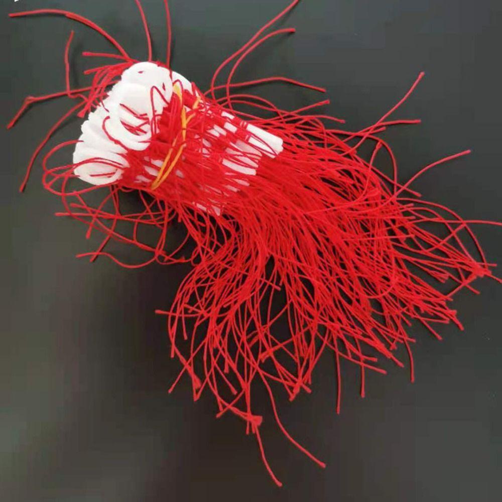 50 шт. Хлопковая нить Поплавок Петля Стопор Узлы Шнур Нить Пластик Хлопковая нить Узел Рыболовные снасти Оранжевый/Красный/Желтый Рыболовные снасти