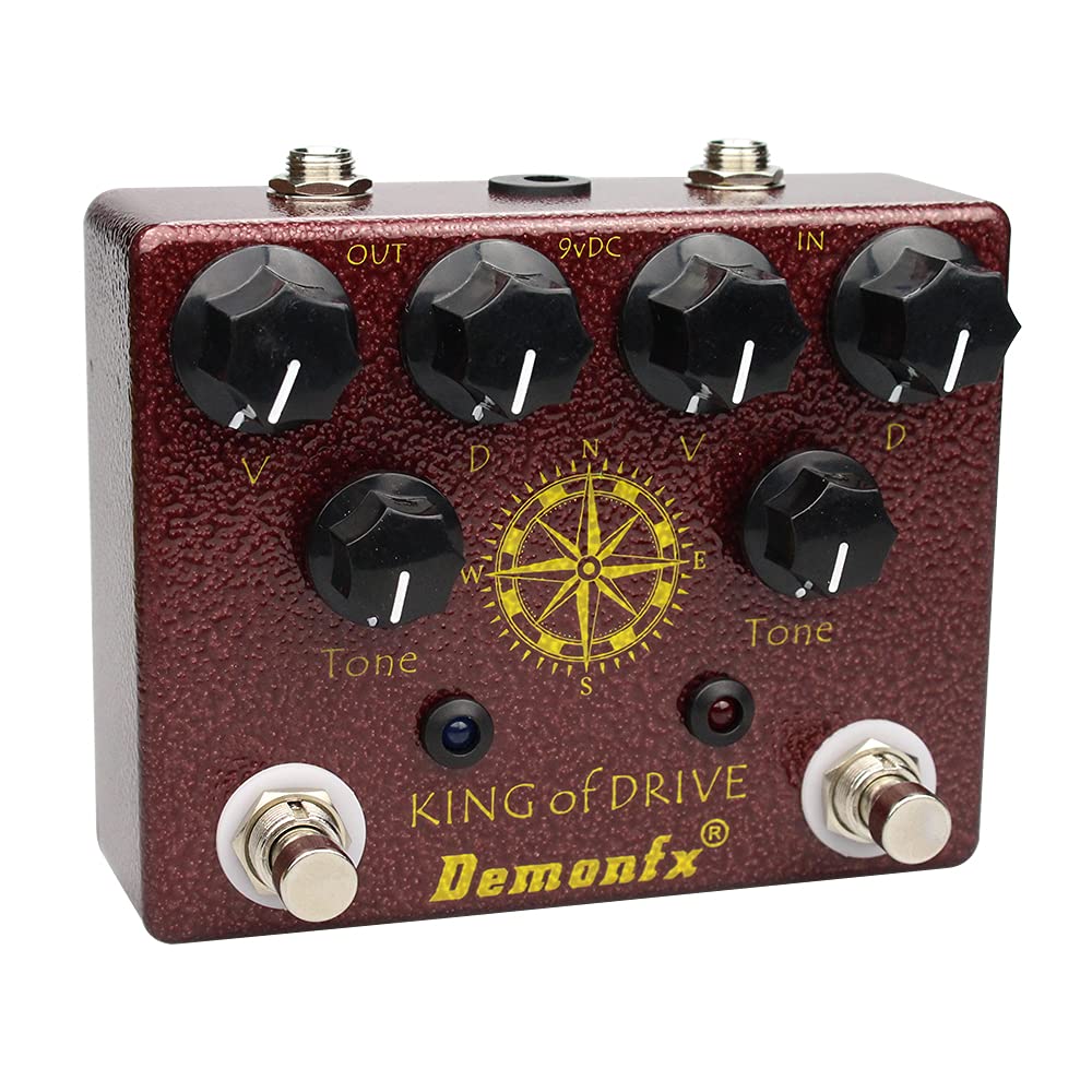 Demonfx KING OF Overdrive Гитарный эффект DRIVE/OverDrive