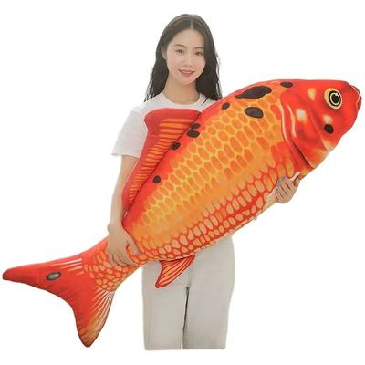 20-140 см Cyprinus Carpio Fish Koi Карп плюшевые игрушки реалистичные мягкие водные рыбы подушка для детей подарок на день рождения