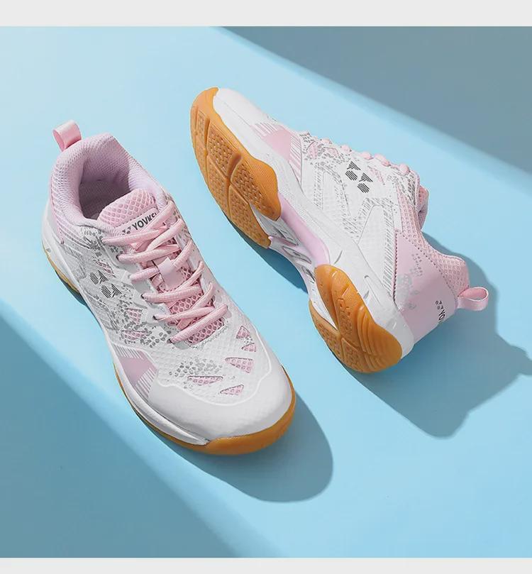 Новые кроссовки для бадминтона с подошвой из коровьих сухожилий, тренировочные теннисные кроссовки, спортивная обувь, студенческие футбольные кроссовки