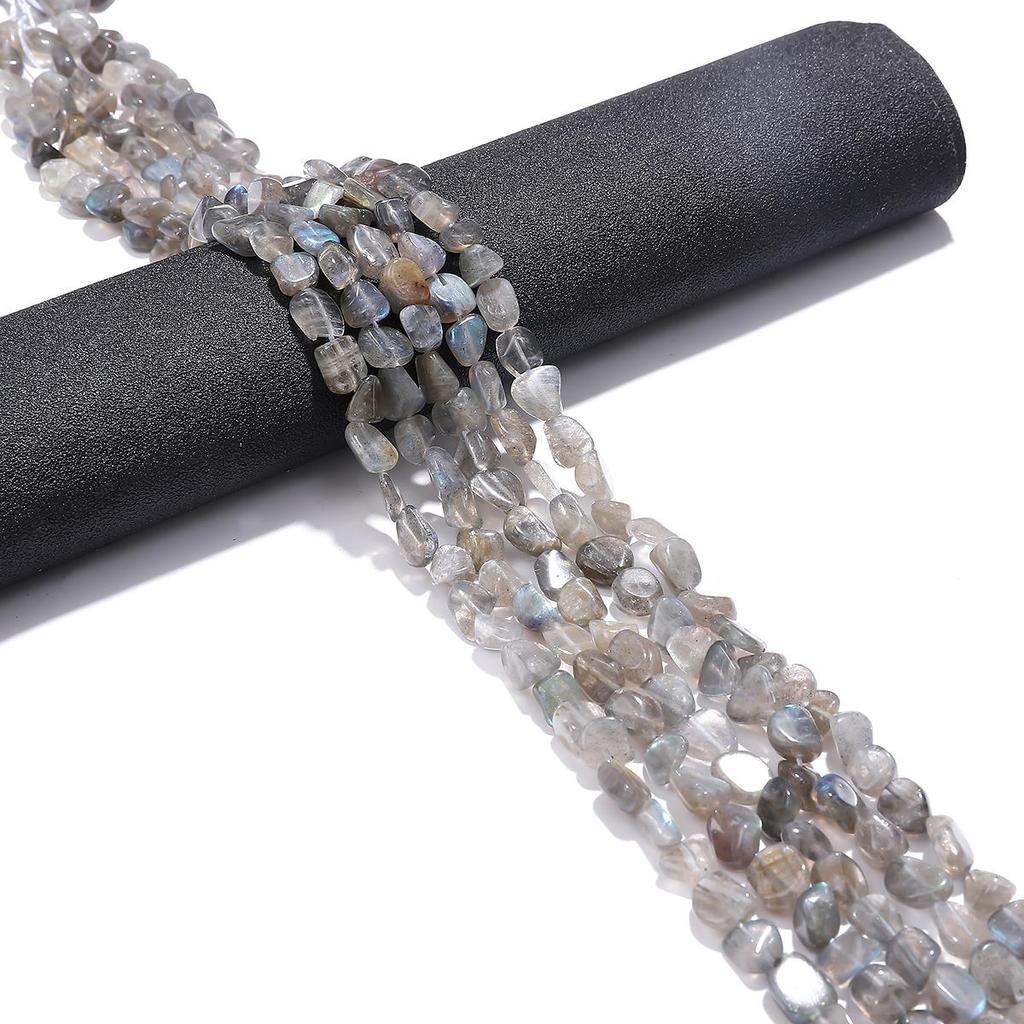 40-55 шт., натуральные красочные каменные бусины неправильной формы, свободные бусины для изготовления ювелирных изделий, браслет, ожерелье, аксессуары 15 дюймов, нить